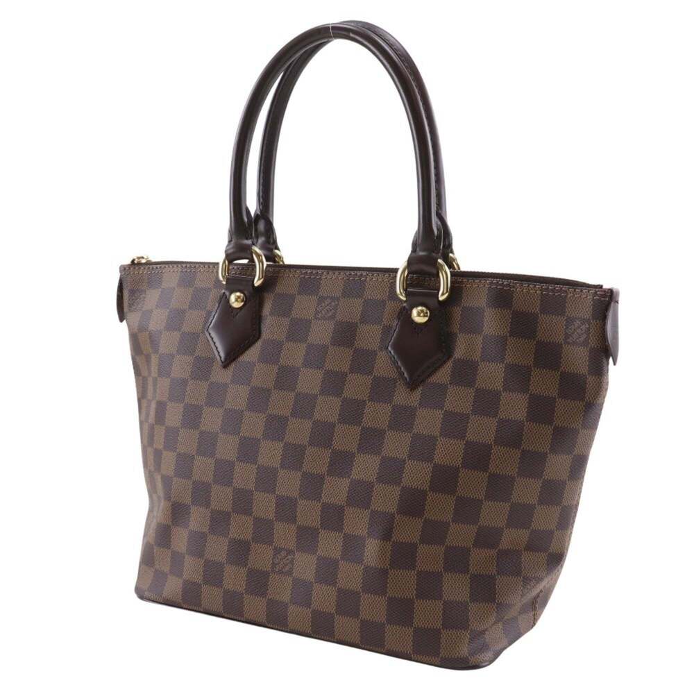 LOUIS VUITTON Authentic Brown Damier Canvas Tote Bag - Picture 2 of 16
